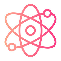 atoms gradient icon