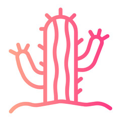 cactus gradient icon