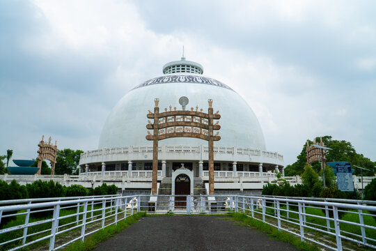 Deekshabhoomi, a Buddhist temple, It is an important Buddhist pilgrim place in India