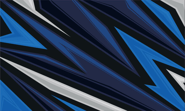blue abstract pattern background design for sport uniform