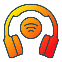 Wireless Headphones Icon