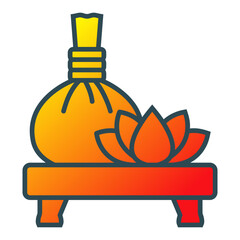 Herbal Massage Icon