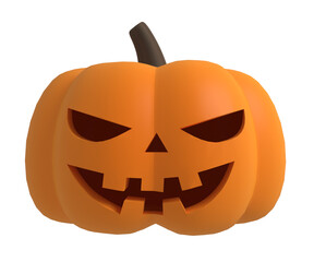 3D Pumpkin cute Halloween character