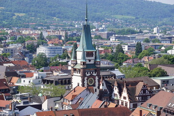 Freiburg Stadtansicht