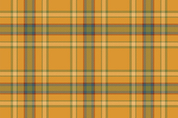 Plaid background, check seamless pattern. Vector fabric texture for textile print, wrapping paper, gift card or wallpaper.