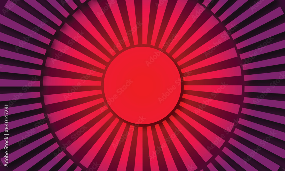 Poster abstract colorful circle gradient line background .