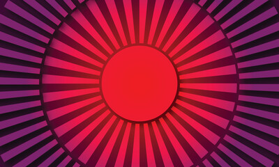 Abstract colorful circle gradient line background . 