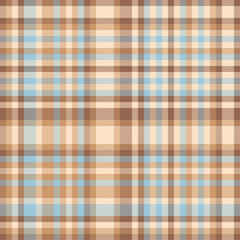 Plaid check texture of vector tartan pattern with a fabric textile background seamless.