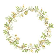 Vintage floral background