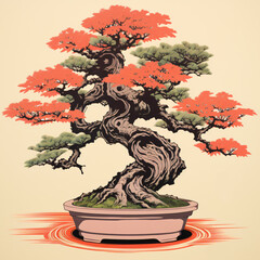 Bonsai Tree Symbol of discipline, concentration, and focus