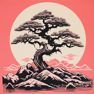 Bonsai Tree Symbol of discipline, concentration, and focus