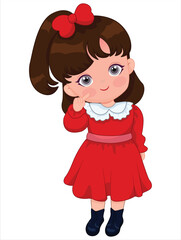 girl with heart