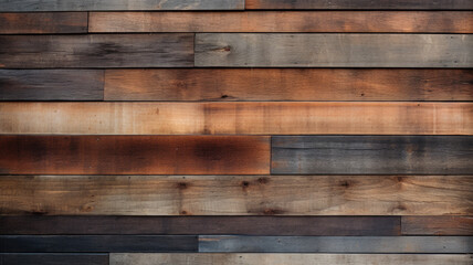 Naklejka premium Rustic Charm: Old Boards Wall Texture