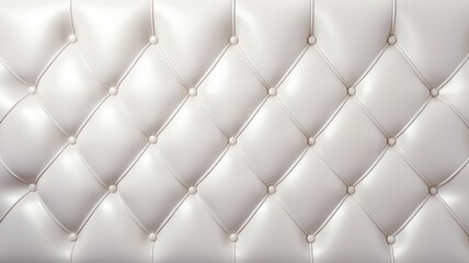 White leather luxury background created with Generative AI