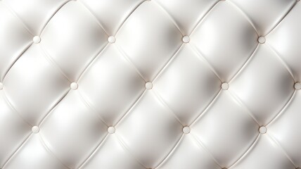 White leather luxury background created with Generative AI