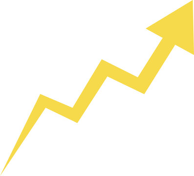 Zigzag Up Arrow 