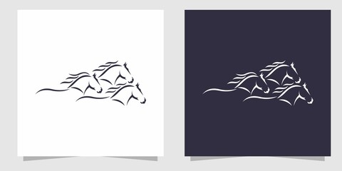 horse logo design vector © Sejivva_STD