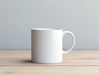 Obraz premium Mug mockup with isolated background generative ai