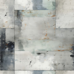 Seamless concrete, grey, grunge, - Seamless tile. Endless and repeat print.
