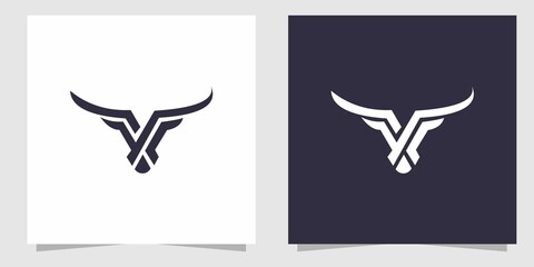 bull logo design vector © Sejivva_STD