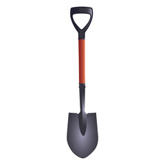shovel isolated on a white background
