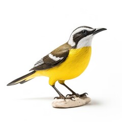 Bananaquit bird isolated on white