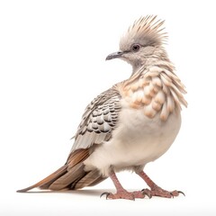 Fototapeta premium Inca dove bird isolated on white.
