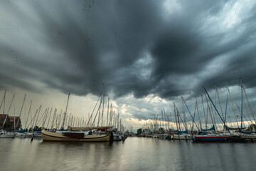 boats in the harbour