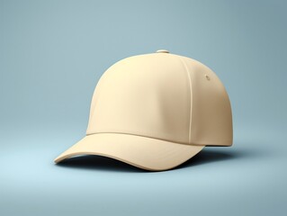 Fototapeta premium Cap mockup with isolated background generative ai