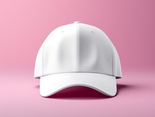 Fototapeta premium Cap mockup with isolated background generative ai