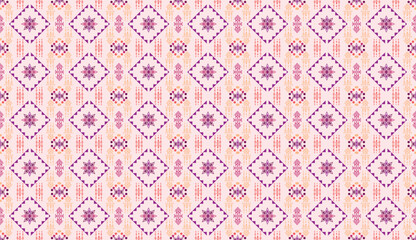 Abstract ethnic geometric patterns colorful design for background or wallpaper. 