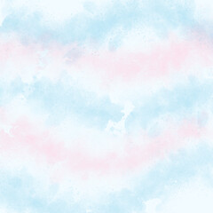 Tie dye pattern. Blue and pink colorful abstract watercolor background. Ink splash watercolor.