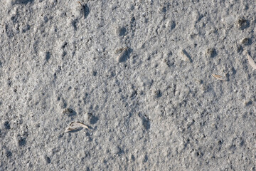 Backgrounds made of rocks and sea salts formed from minerals and above them