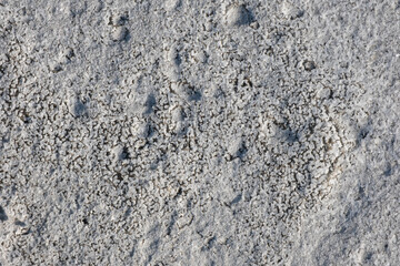 Backgrounds made of rocks and sea salts formed from minerals and above them