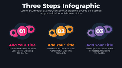 Presentation business infographic design template