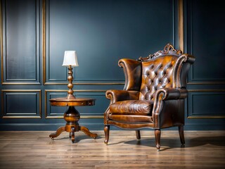 Elegant Luxury Leather Chair Embracing Modern Comfort