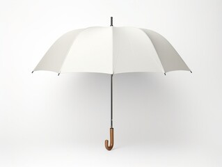Opened umbrella mockup with isolated background generative ai
