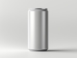 Soft drink can packaging mockup with isolated background generative ai