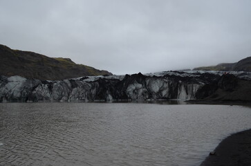 Glacier de Sólheimajökull en Islande