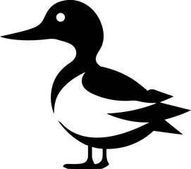Merganser Duck Icon