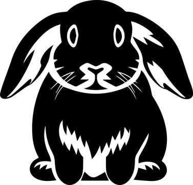 Mini-lop Silhouette Icon