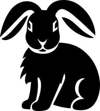 Mini-lop Silhouette Icon