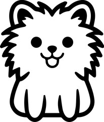 Maltipom Flat Icon