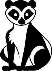 Lemur Silhouette Icon