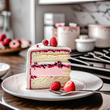 Pink Cake For A Girly Birthday