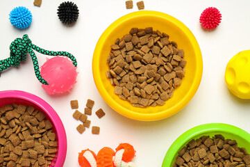 Tasty and delicious food for pet, pet accessories