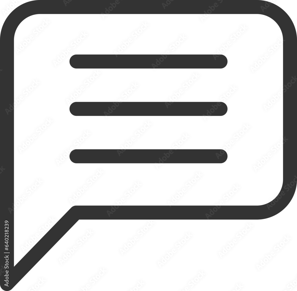 Poster chat icon vector design element. talk bubble speech sign. dialogue balloon.
