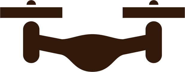 ドローンアイコンイラスト