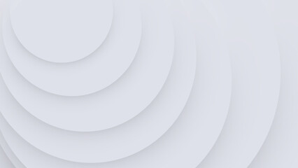 Obraz premium abstract circle background with white color for presentation, banner, poster, web, etc.