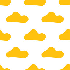 Digital png illustration of yellow pattern on transparent background